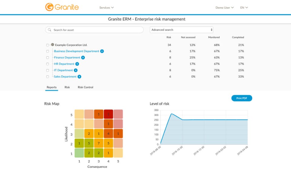 Granite Risk Management Screenshot 1