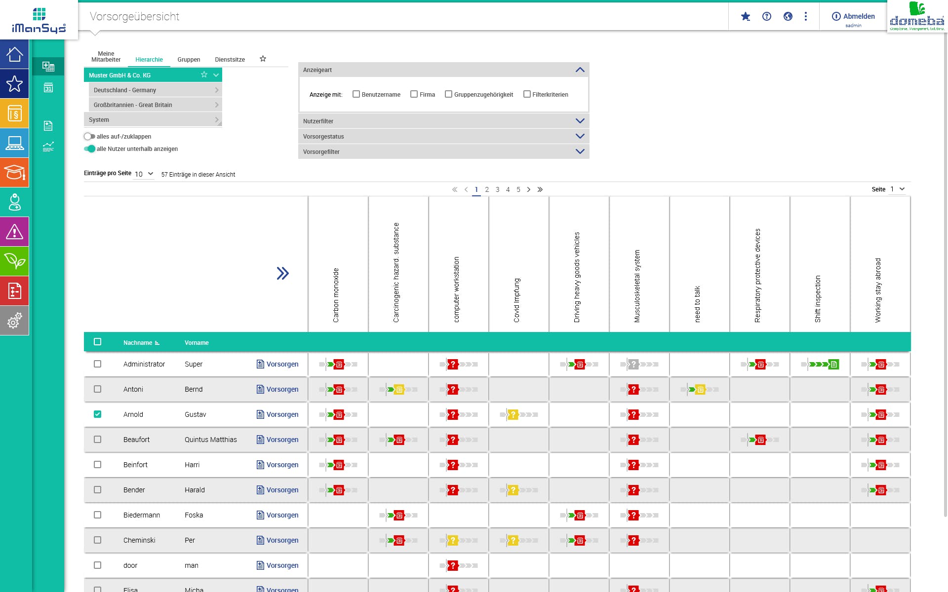 iManSys Screenshot 5