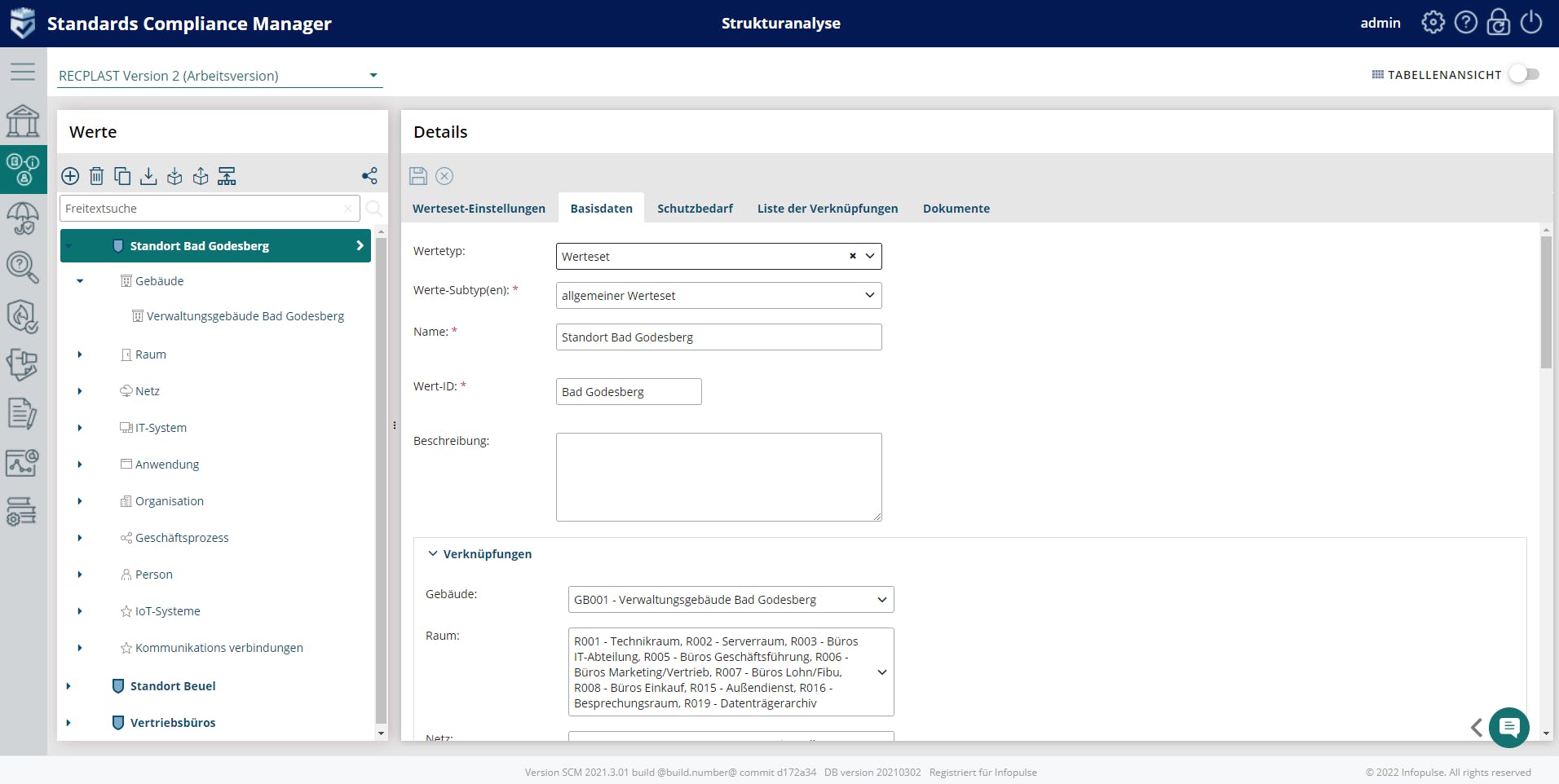 Compliance Aspekte Screenshot 3