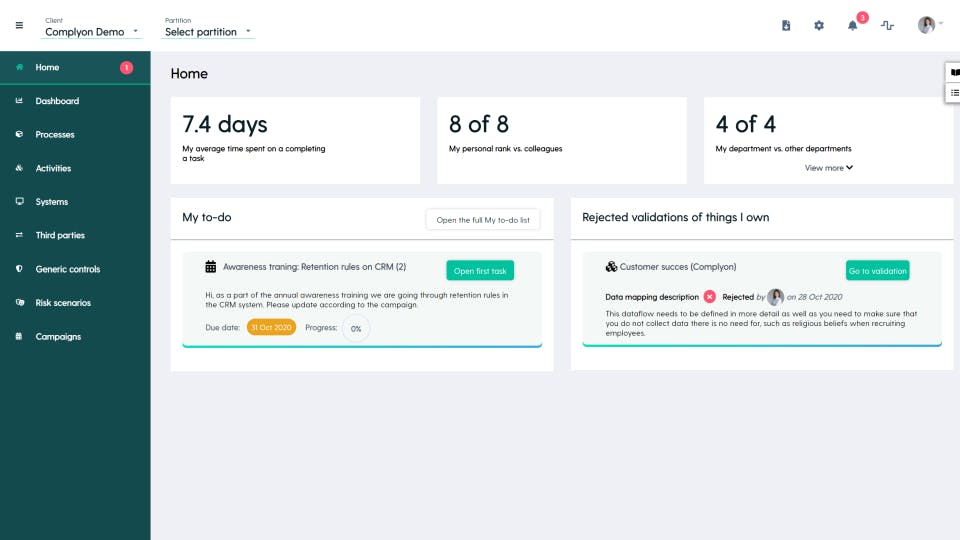 Complyon Screenshot 2