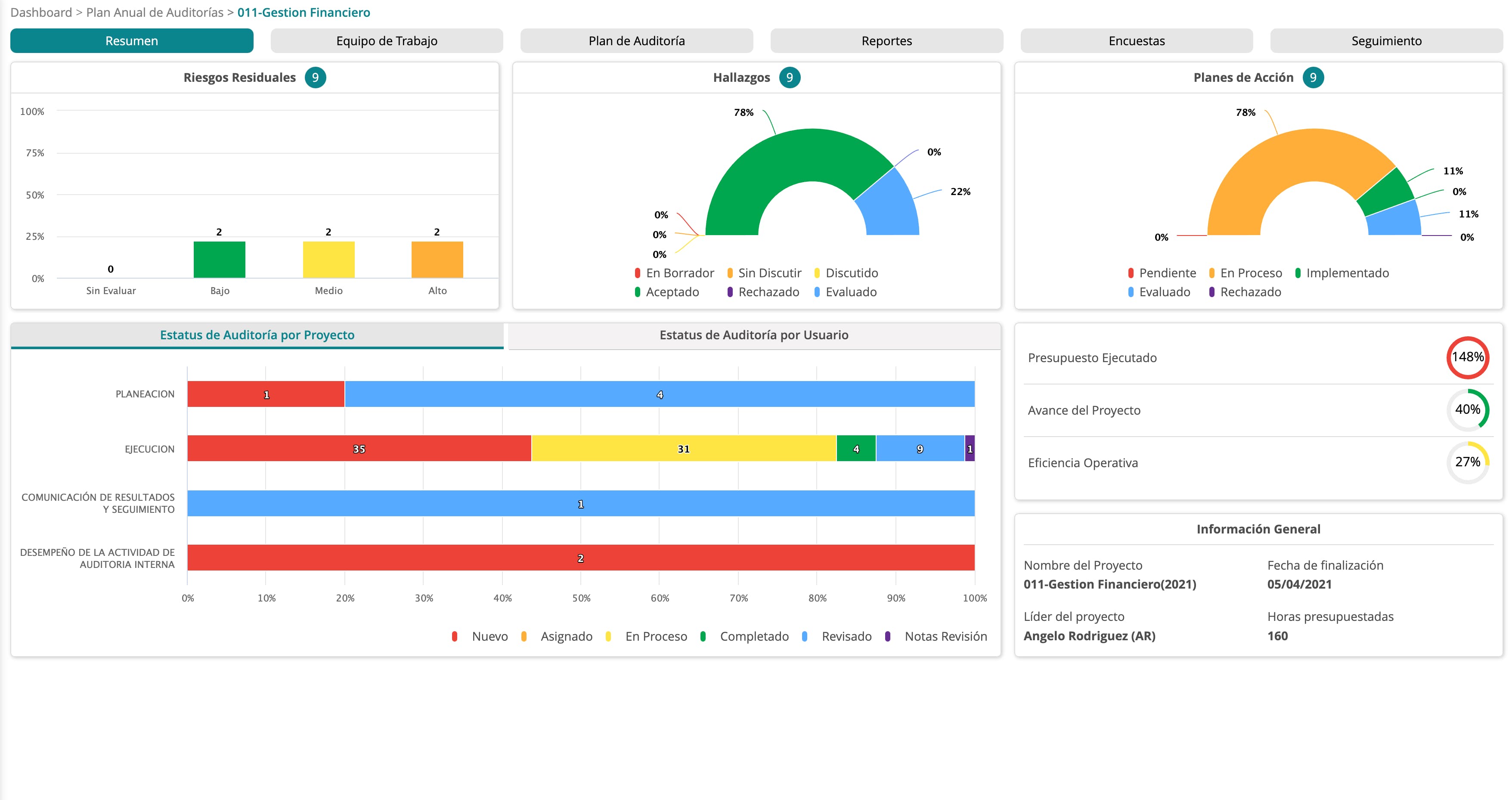 AuditBrain Internal Screenshot 1