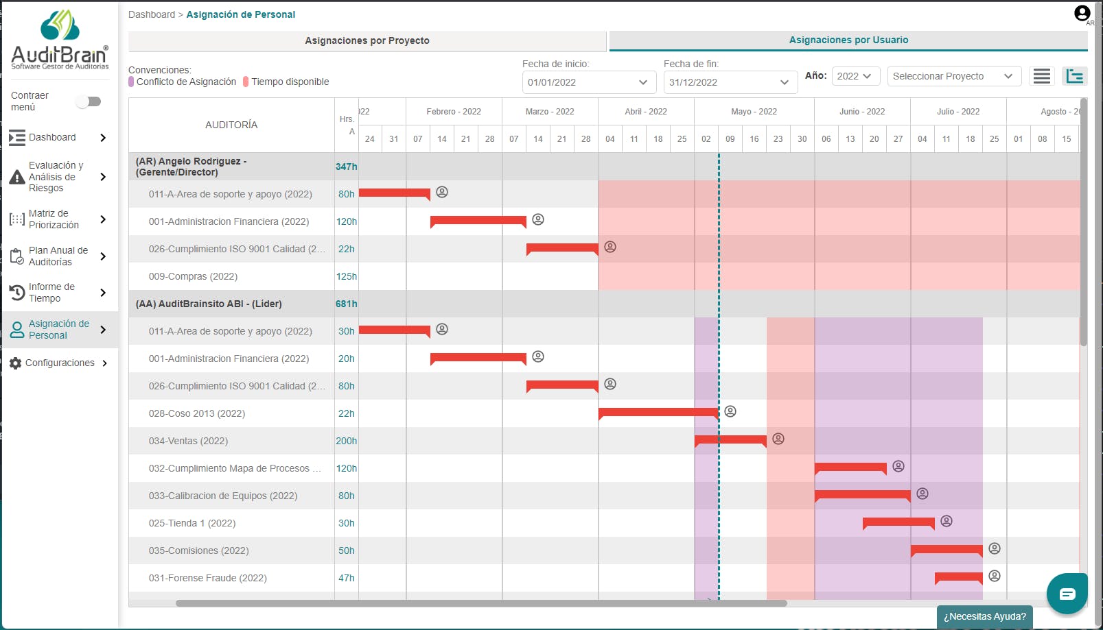AuditBrain Internal Screenshot 4