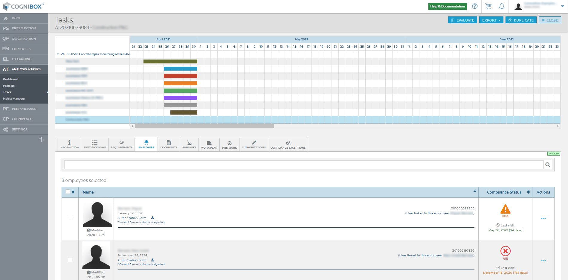 Cognibox CMS Screenshot 1