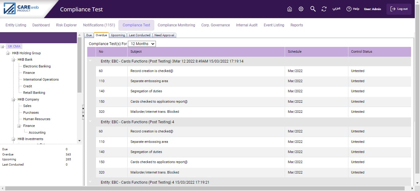 CAREweb Screenshot 3