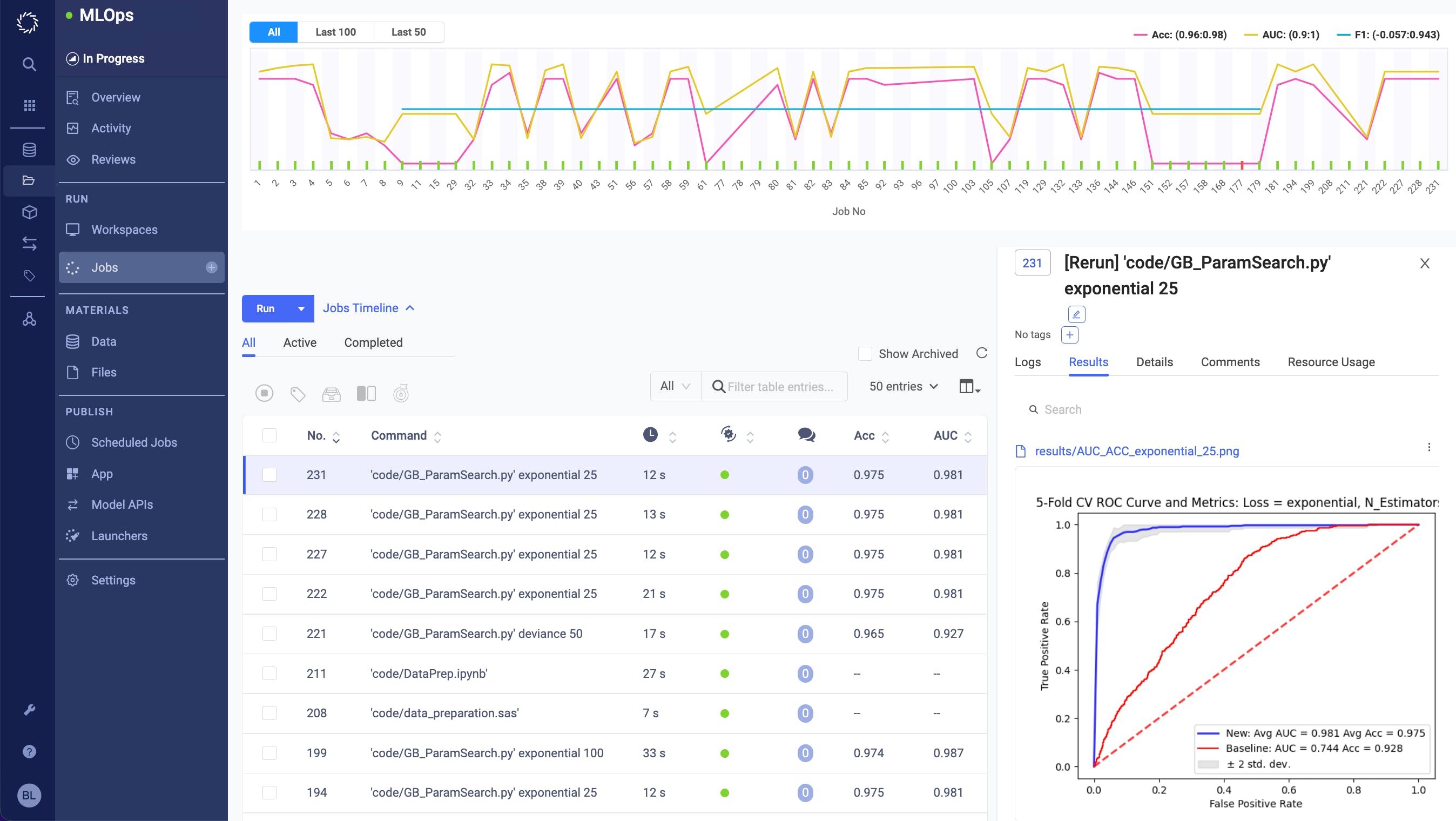 Domino Enterprise MLOps Platform Screenshot 3