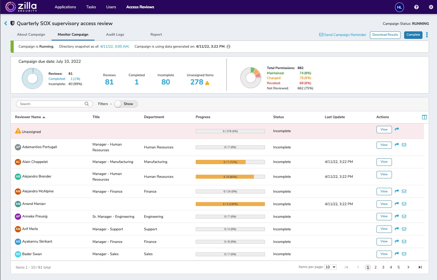 Zilla Security Screenshot 3
