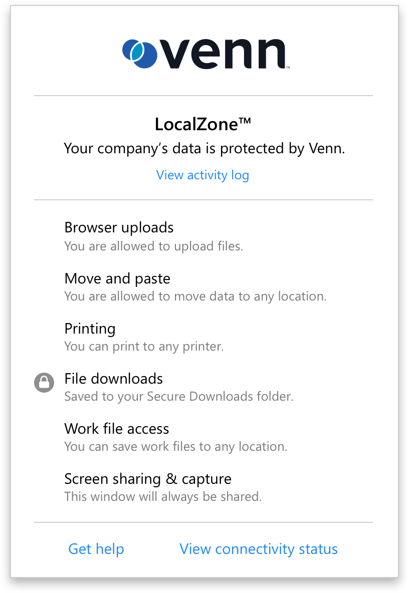 LocalZone Screenshot 2