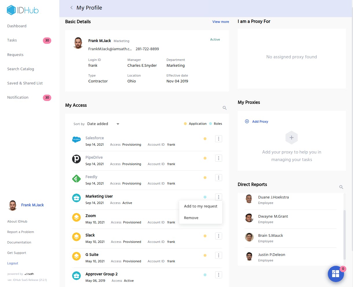IDHub Screenshot 1
