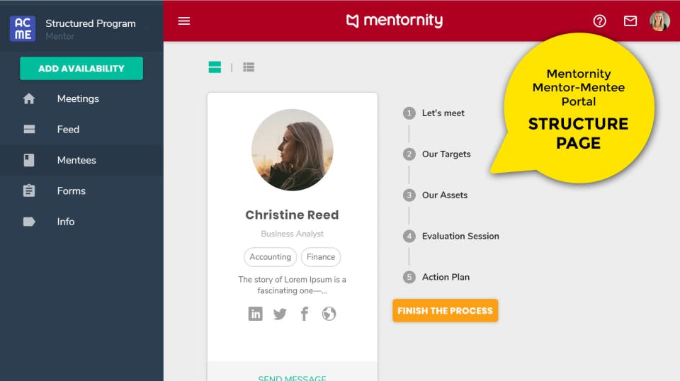 Mentornity Screenshot 1