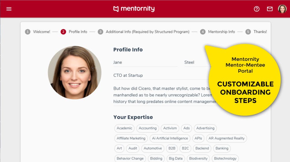 Mentornity Screenshot 2