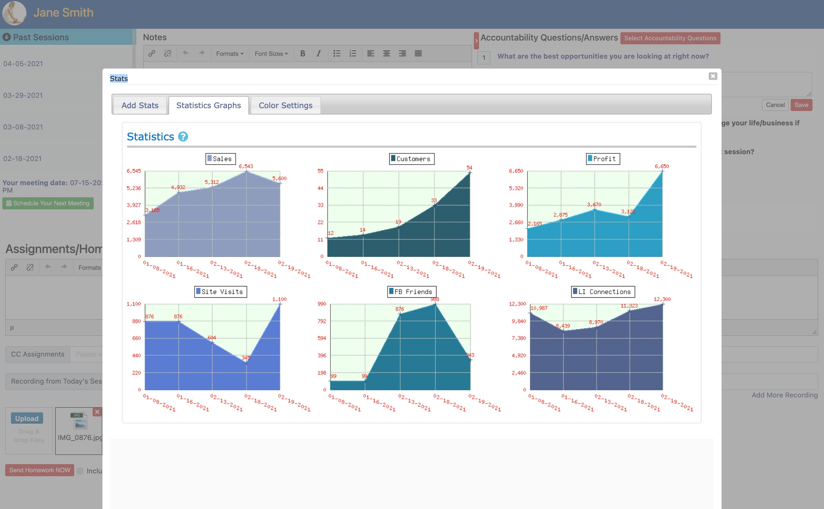 ClientFol.io Screenshot 3