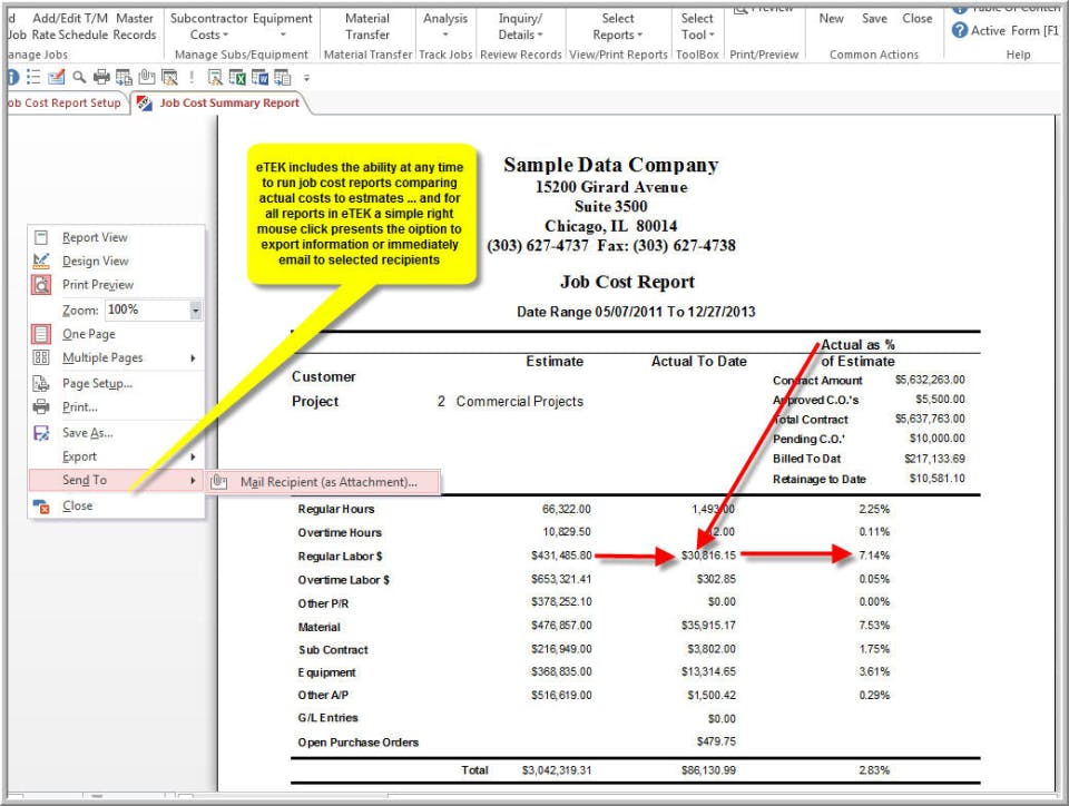 eTEK Online Screenshot 1