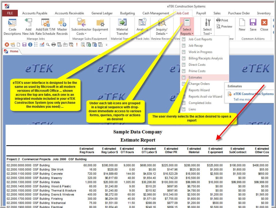 eTEK Online Screenshot 4