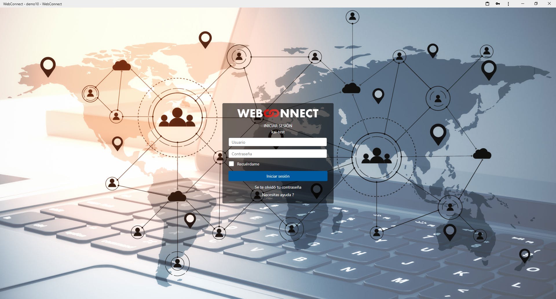 WebConnect Screenshot 1