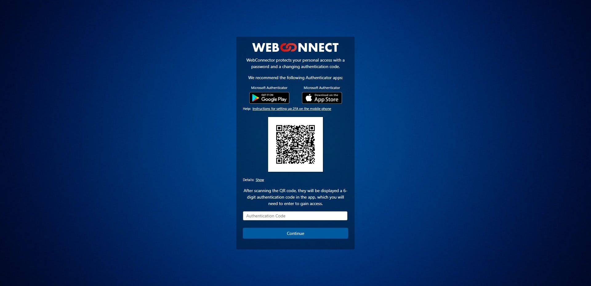 WebConnect Screenshot 2