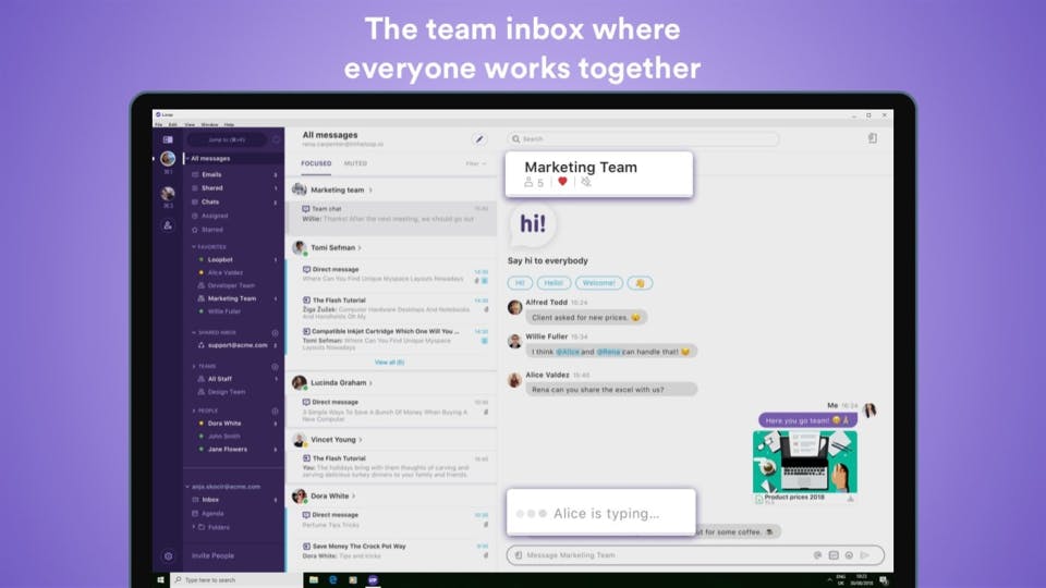 Loop Email Screenshot 1