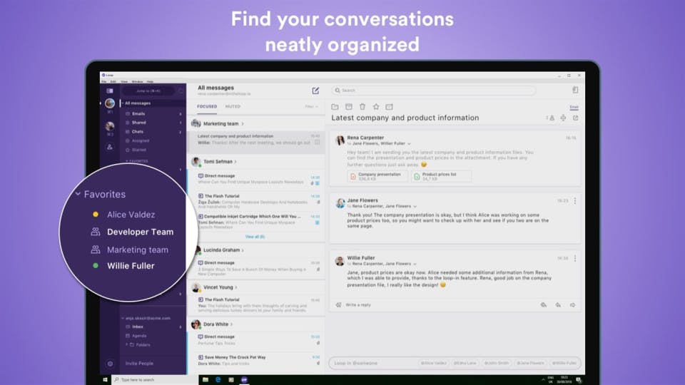 Loop Email Screenshot 5