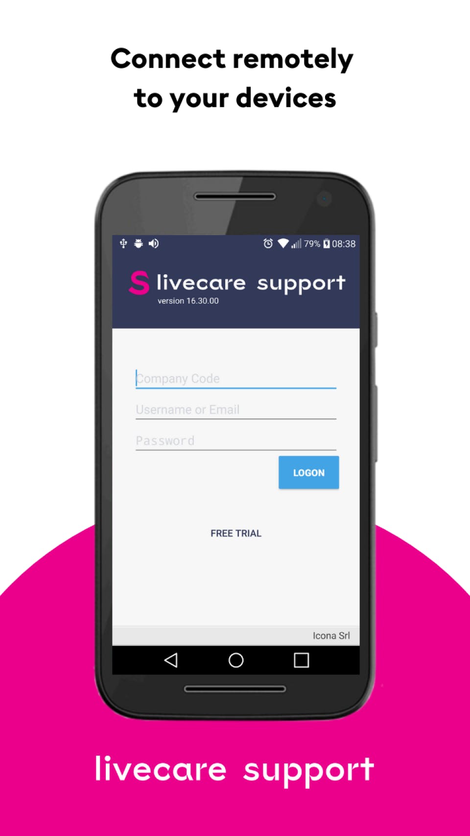 Livecare Support Screenshot 1