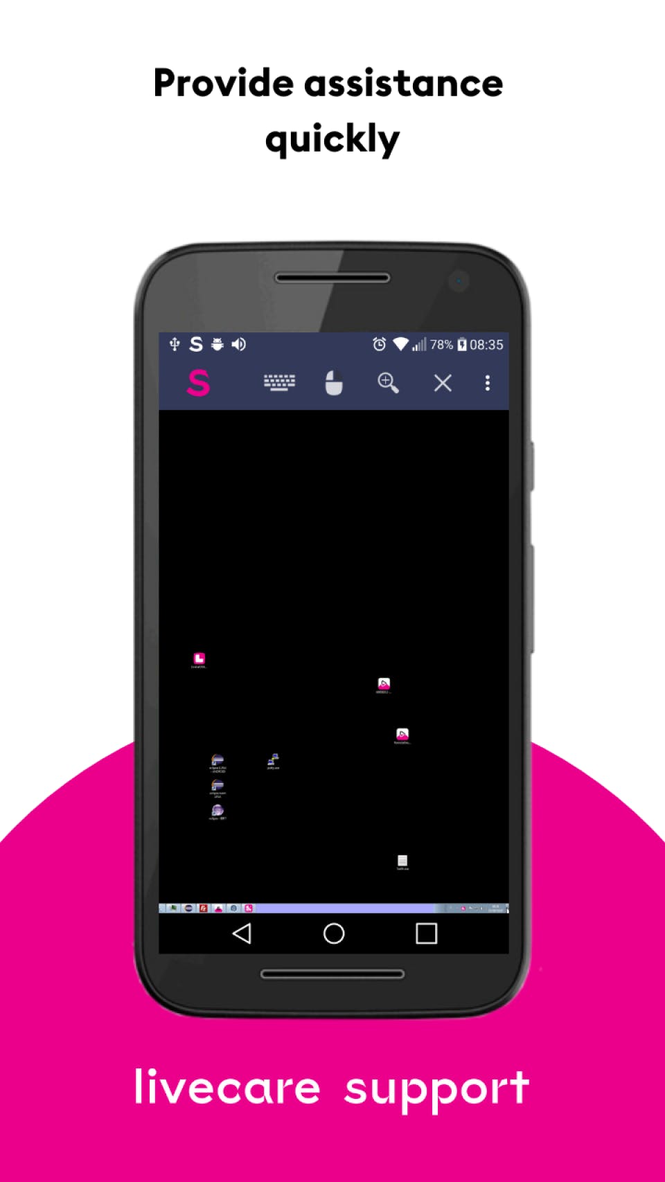 Livecare Support Screenshot 3