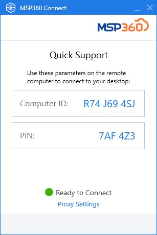 MSP360 Connect Screenshot 4