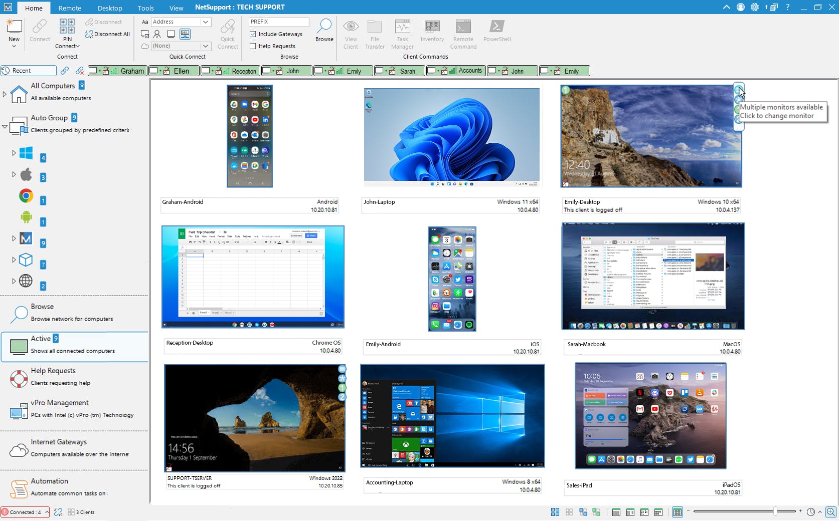 NetSupport Manager Screenshot 1