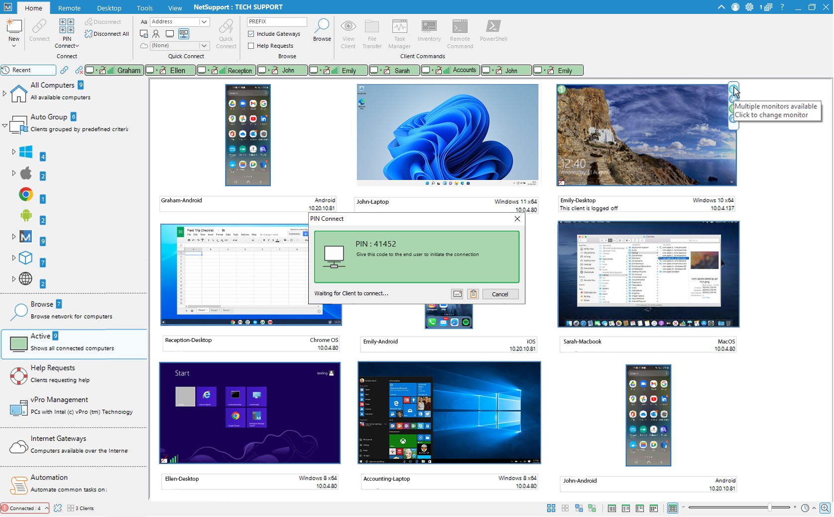 NetSupport Manager Screenshot 2