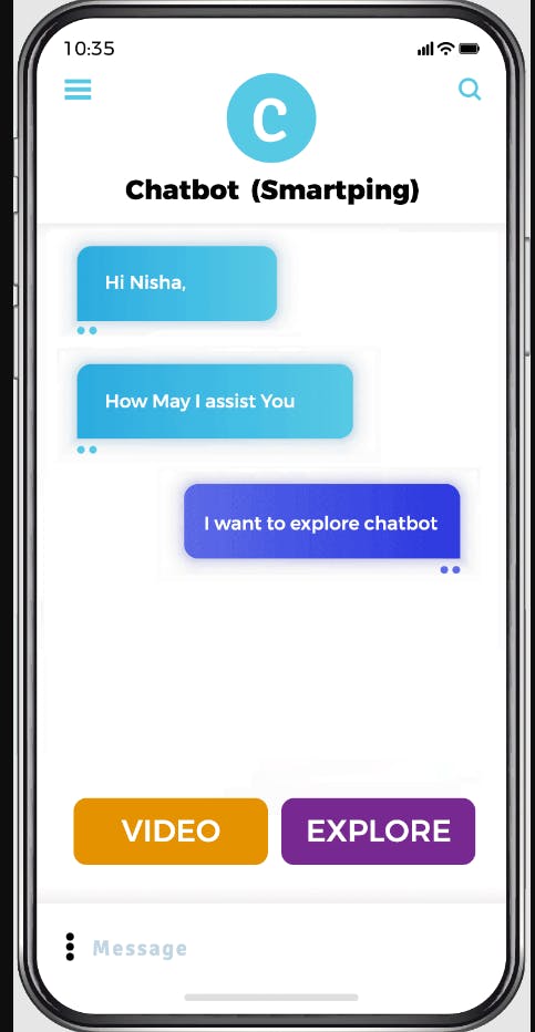 AI Chatbot Screenshot 1