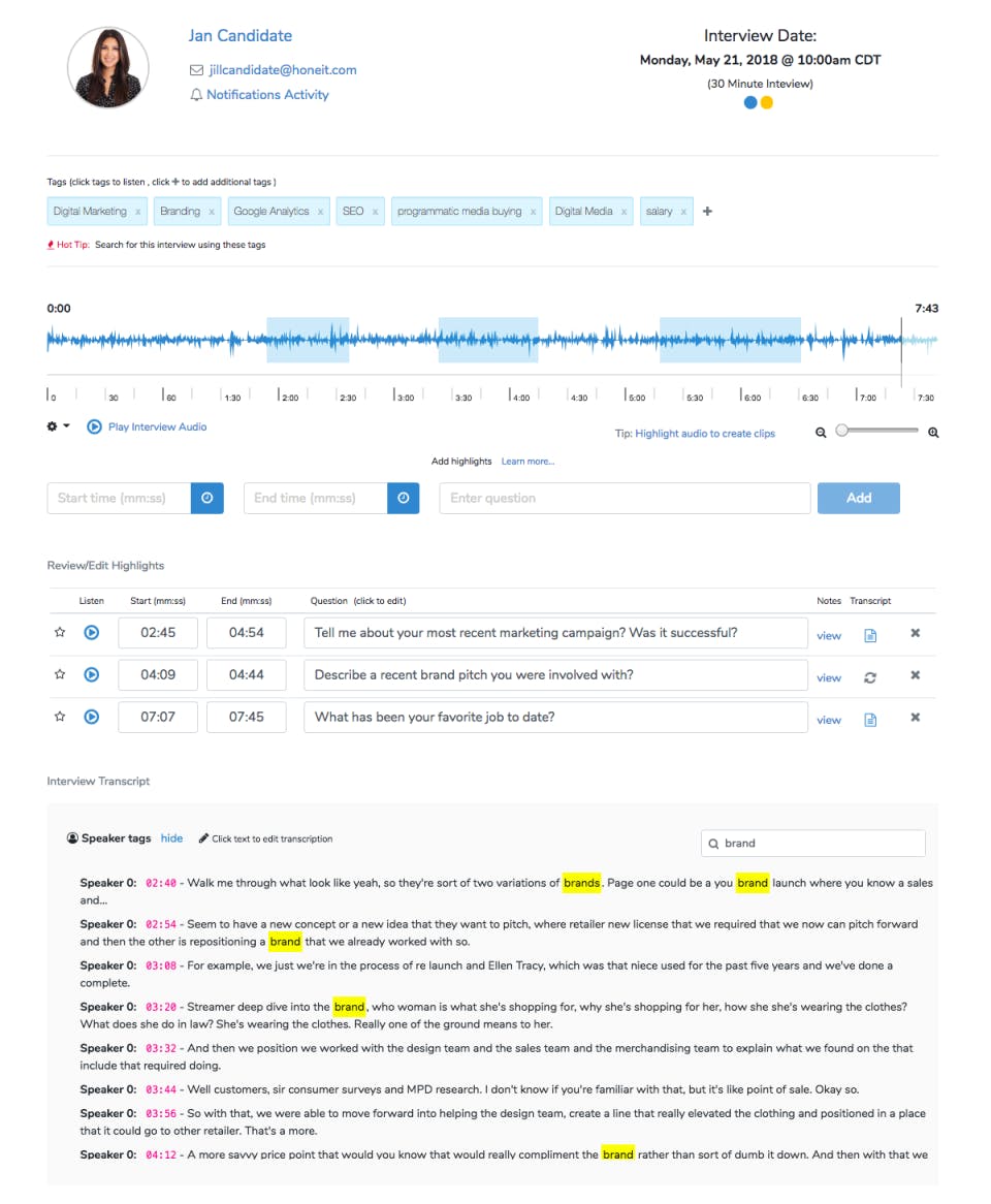 Honeit Screenshot 1