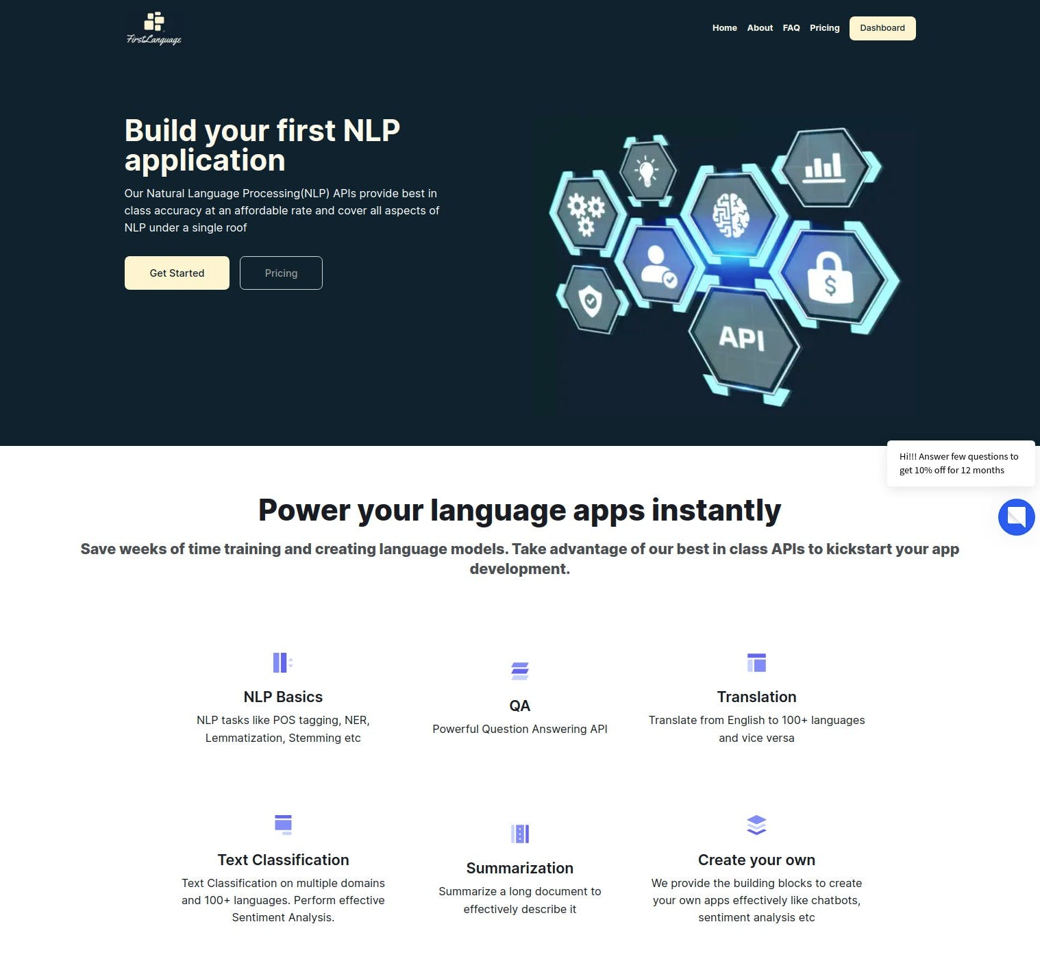 FirstLanguage Screenshot 1