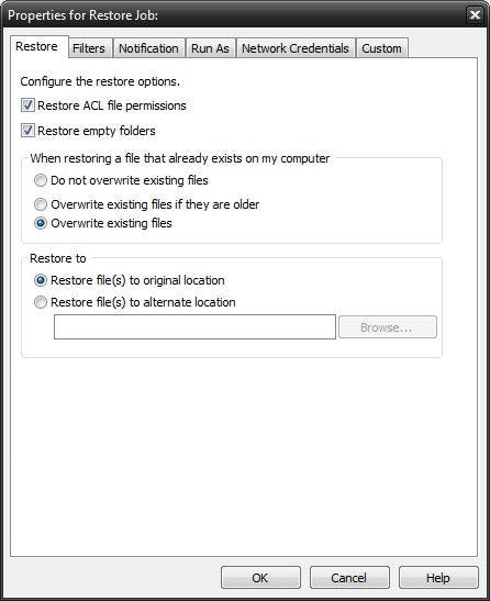 NovaBACKUP Server Screenshot 5