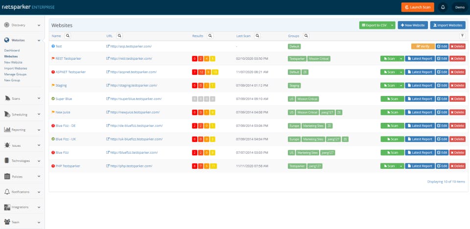 Invicti Screenshot 4