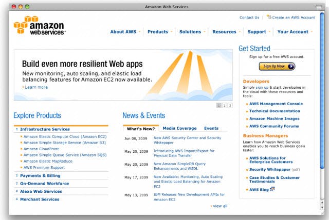 Amazon EC2 Screenshot 1