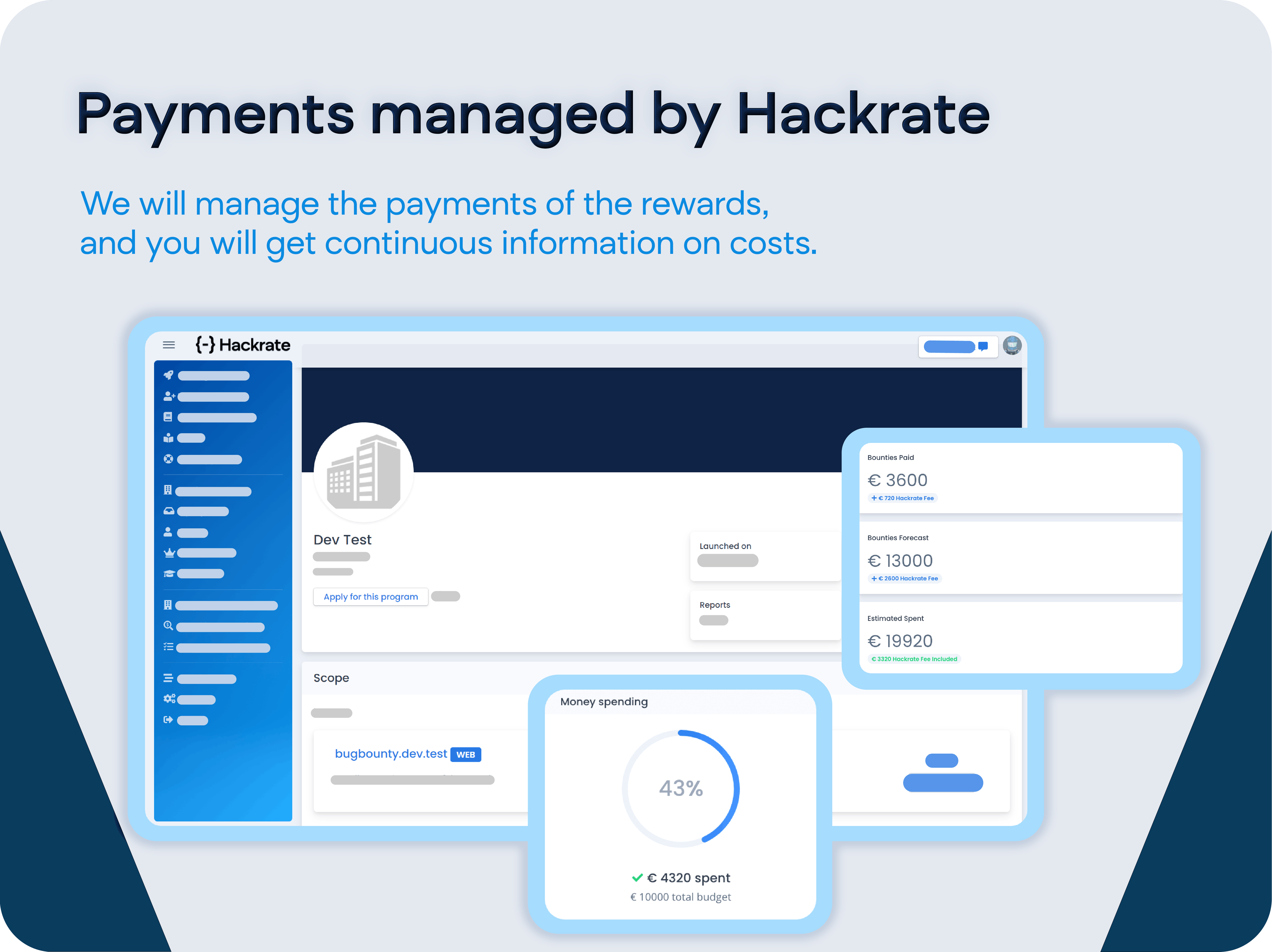 Hackrate Bug Bounty Platform Screenshot 3