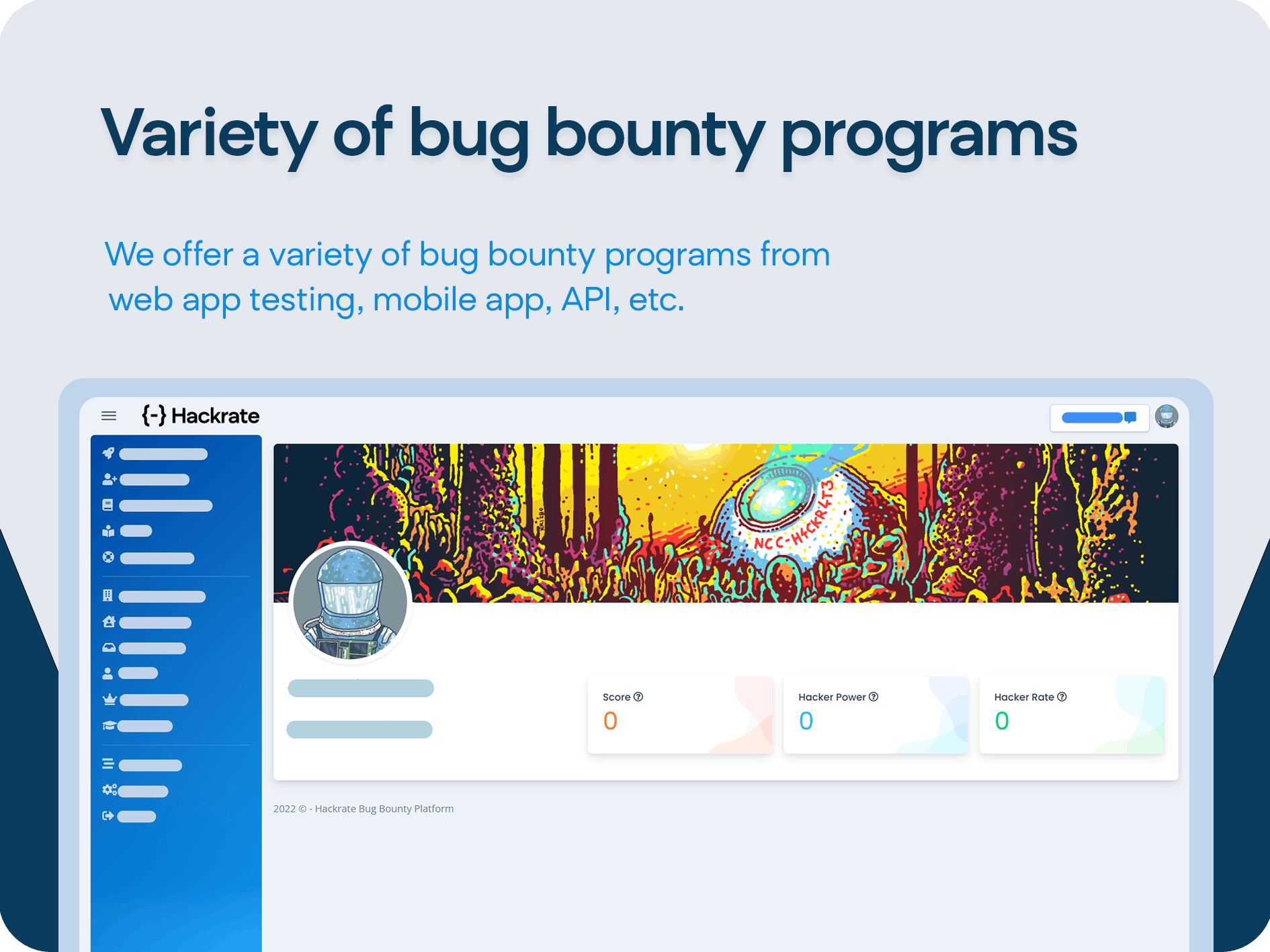 Hackrate Bug Bounty Platform Screenshot 4