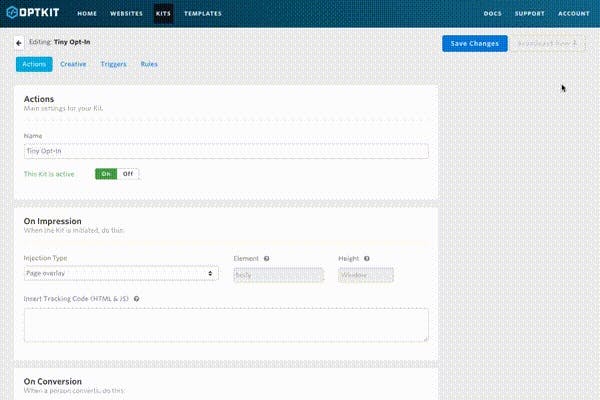 OptKit Screenshot 2