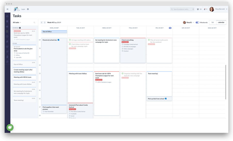 Husky Marketing Planner Screenshot 2