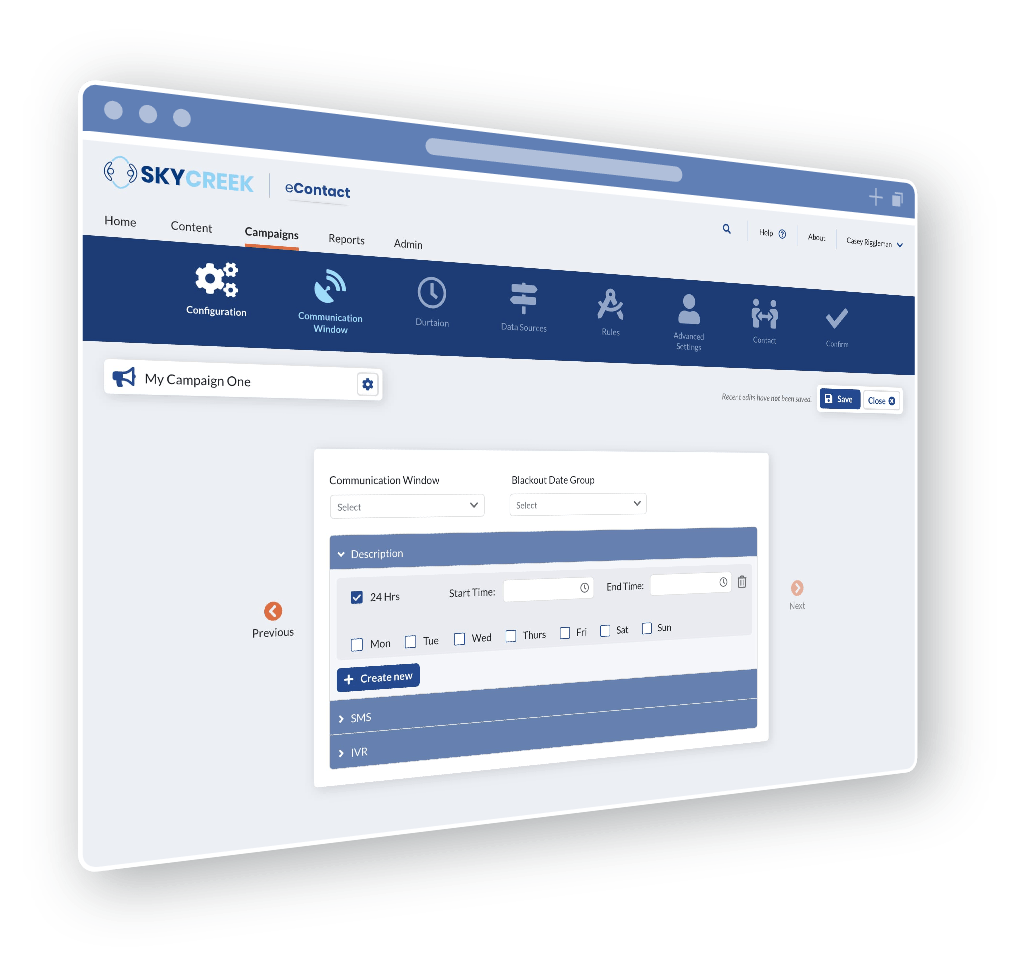 eContact Screenshot 2