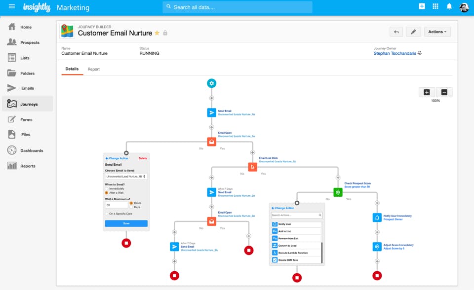 Insightly Marketing Screenshot 2