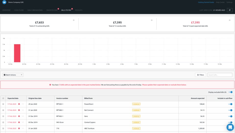 Float Cash Flow Screenshot 3