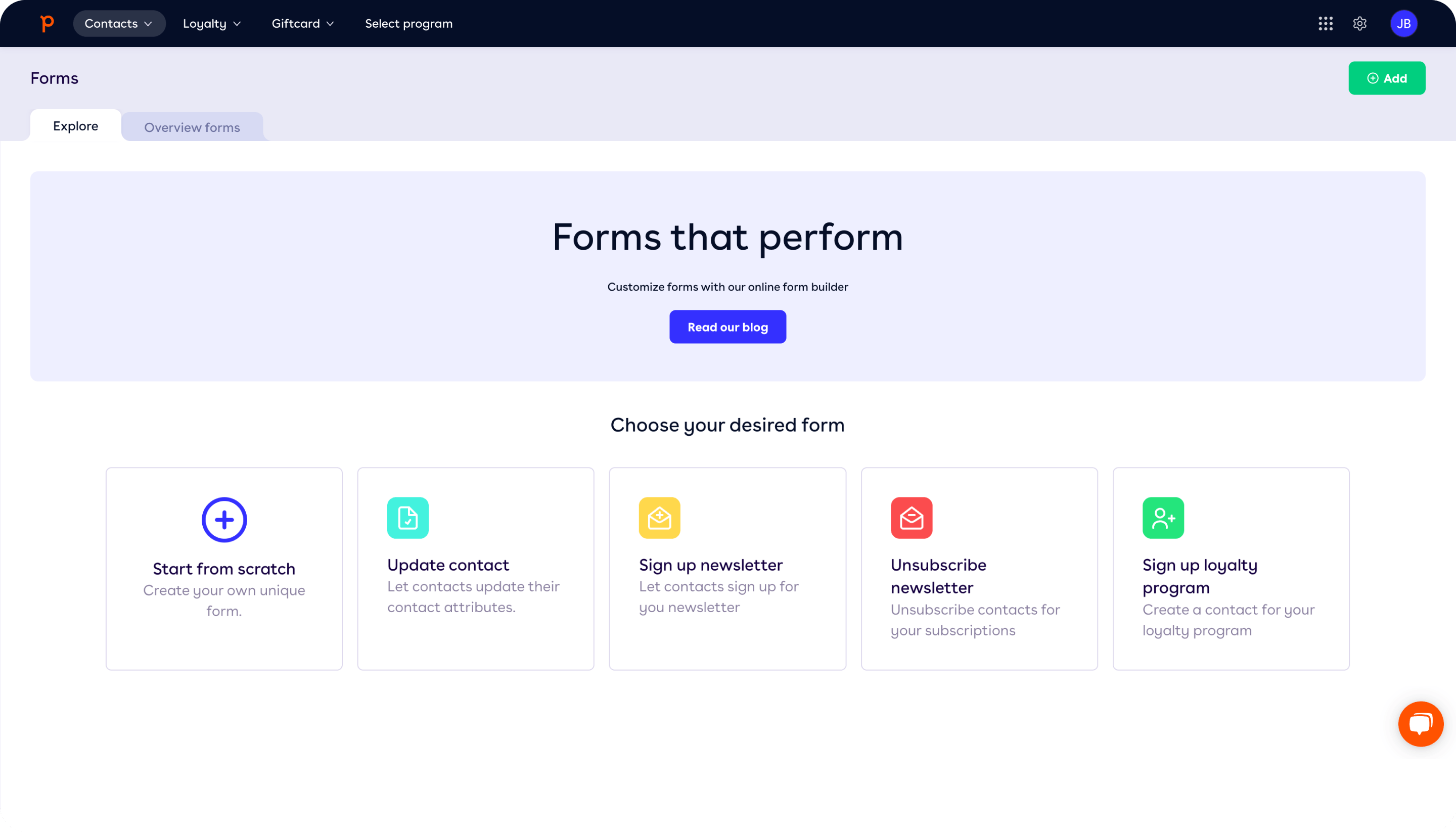 Customer Loyalty Screenshot 3