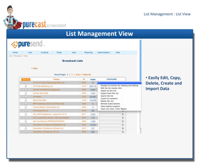 Purecast Screenshot 1