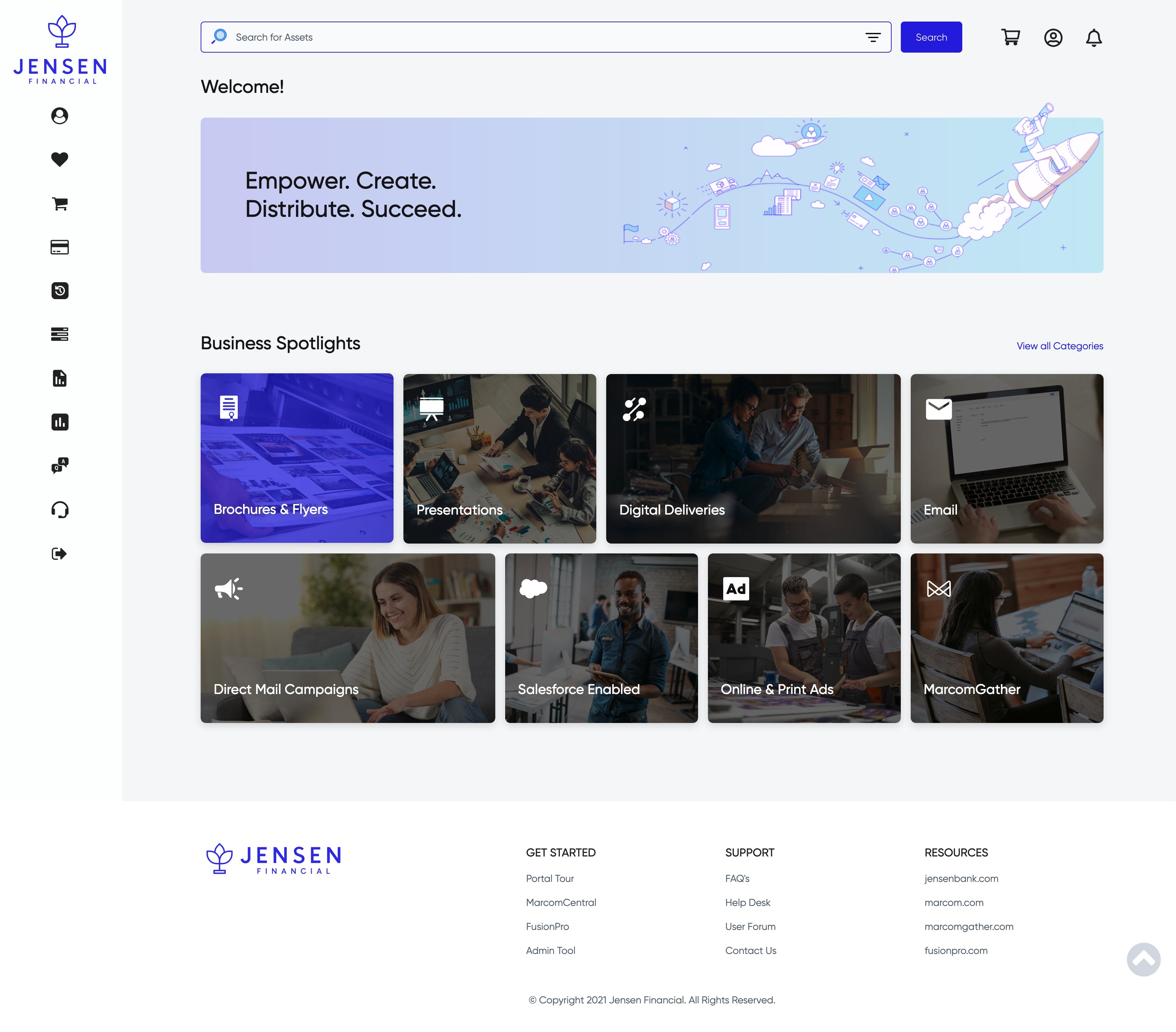 Marcom Portal Screenshot 1