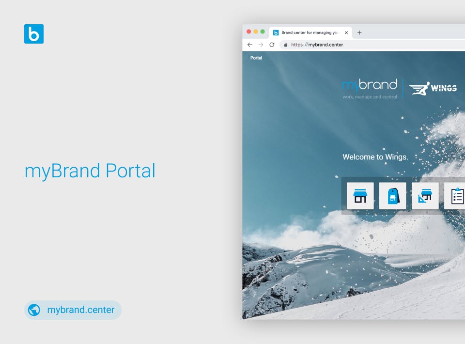 myBrand center Screenshot 1