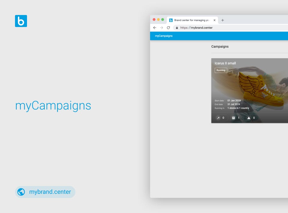 myBrand center Screenshot 2