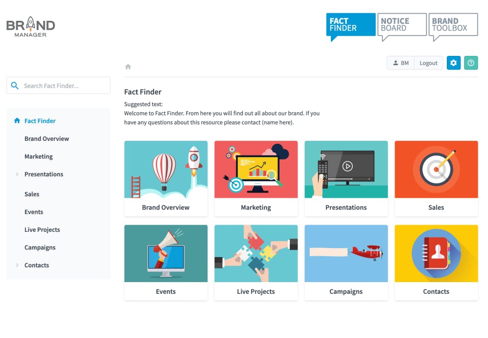 Brand Manager Screenshot 1