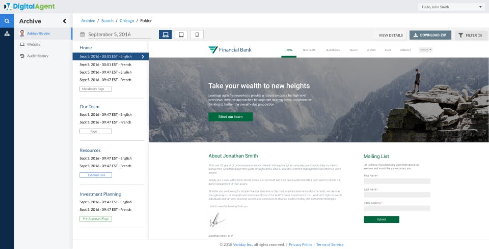 Digital Agent Screenshot 1