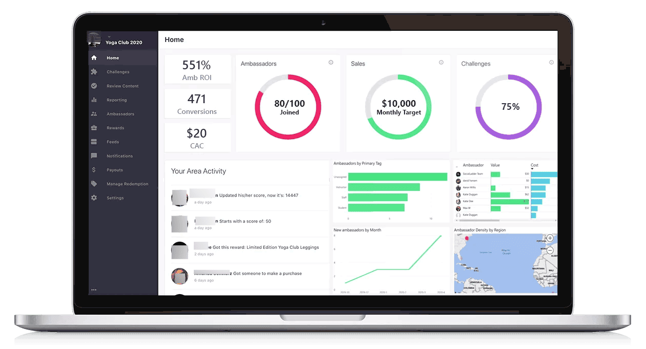 SocialLadder Screenshot 1
