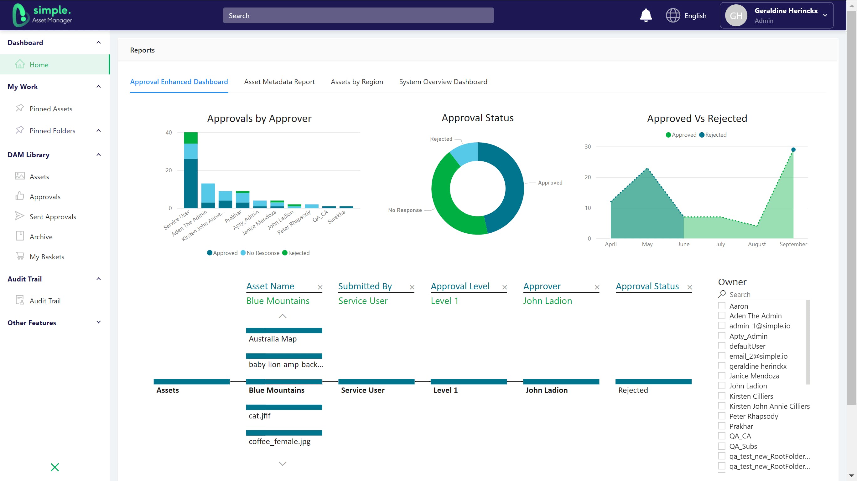Simple Asset Manager Screenshot 1