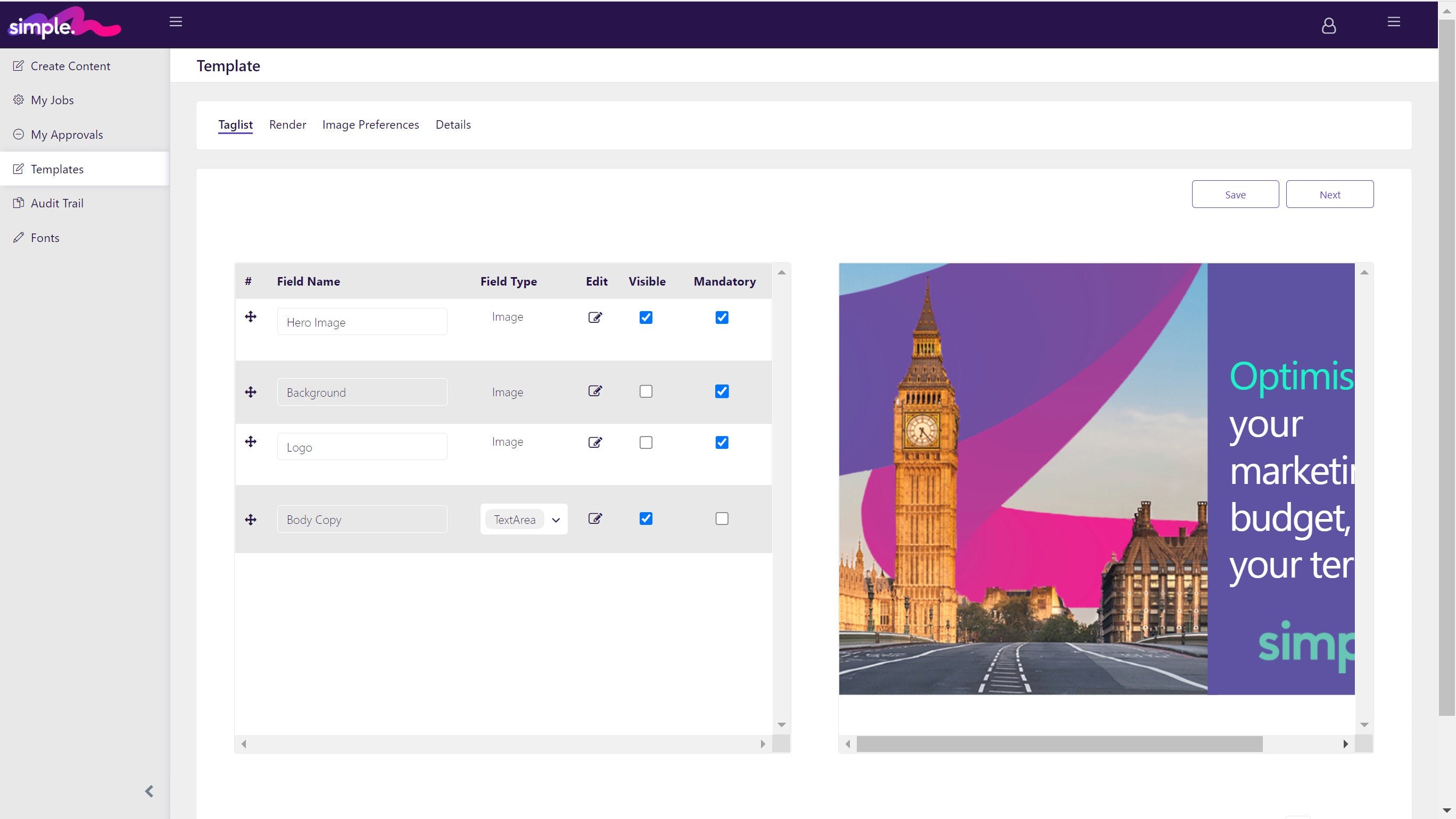 Simple Marketing Operations Screenshot 4