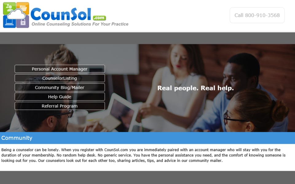 CounSol.com Screenshot 5
